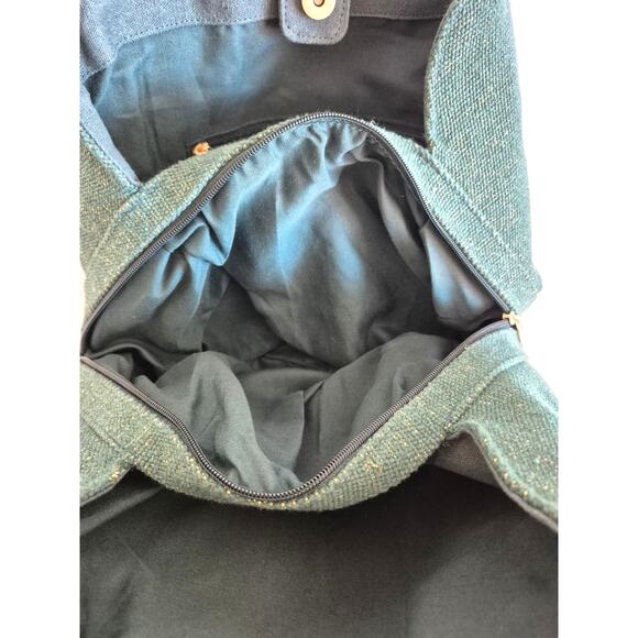 America & Beyond Boho Tote Bag Beaded Embroidered Colorful Zip Pockets Fall - Picture 6 of 11